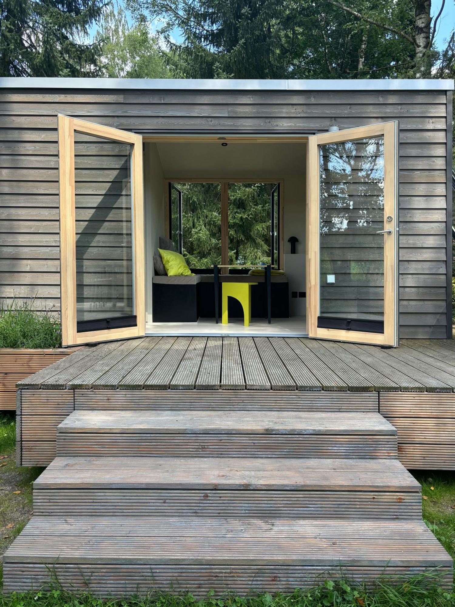 Tiny House Mit Garten In Der Lueneburger Heide Зольтау Экстерьер фото